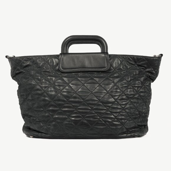 Chanel In-The-Mix Black Iridescent Calfskin Quilted Tote - Picture 4 of 12